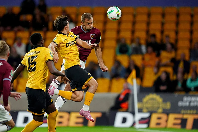 EFL Cup 2025-26 Round 2 soccer match Wolves vs West Ham_Tomas Soucek