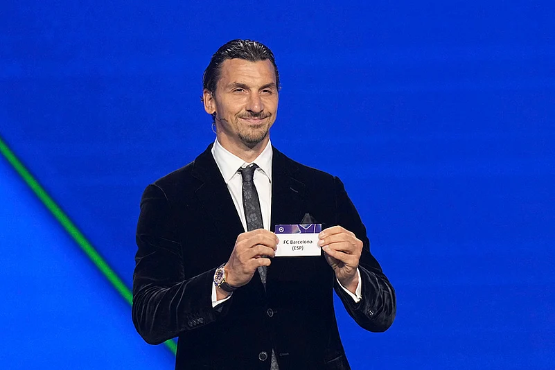 Monaco Soccer UEFA Champions League 2025-26 Draw result_Zlatan Ibrahimovic, Barcelona