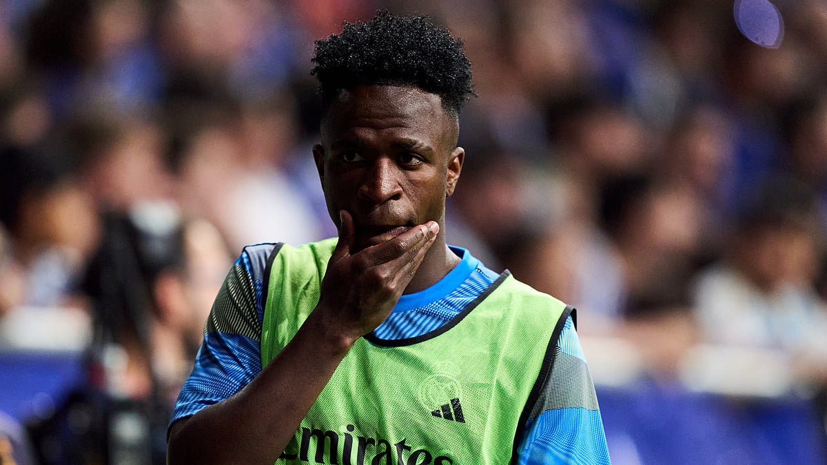 Vinicius Junior started on the bench last week