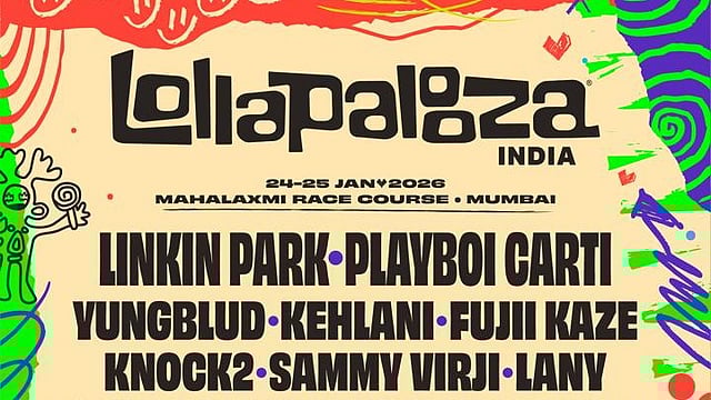 Lollapalooza India 2026 Line-Up: Linkin Park, Playboi Carti, Kehlani To Perform At The Music Festival In Mumbai