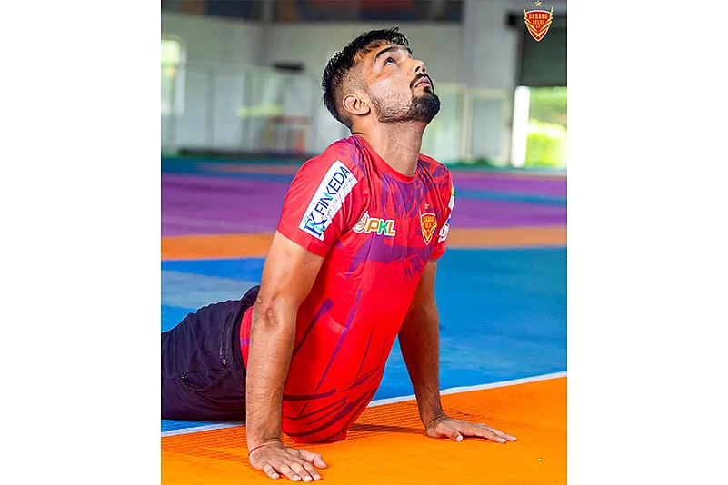 Strength + Stamina = Sandeep Deswal. Locked in for a marathon PKL 12 season!