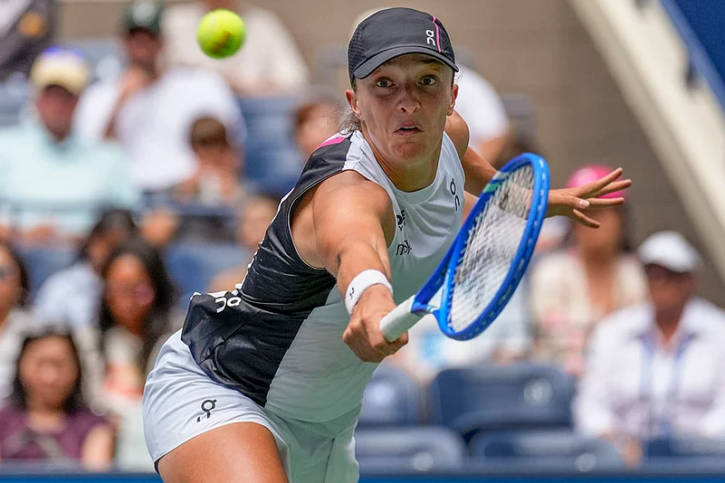 US Open Tennis 2025 Suzan Lamens vs Iga Swiatek_4
