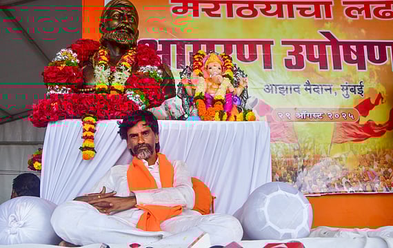 At Azad Maidan, Marathas Gather In 1000s With Hope And Anger Over Reservation Rights
