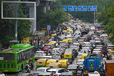 Weather: Rain in Delhi