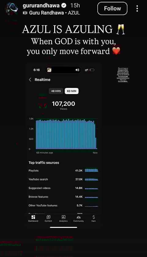 Guru Randhawa on Azul controversy