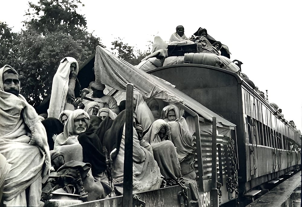 Representational Image: A refugee train, Punjab, 1947 - Wikimedia Commons