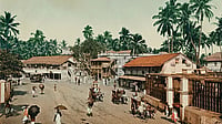| Photo: Getty Images : A City in Motion: Girgaum Road, 
Mumbai, circa 1900