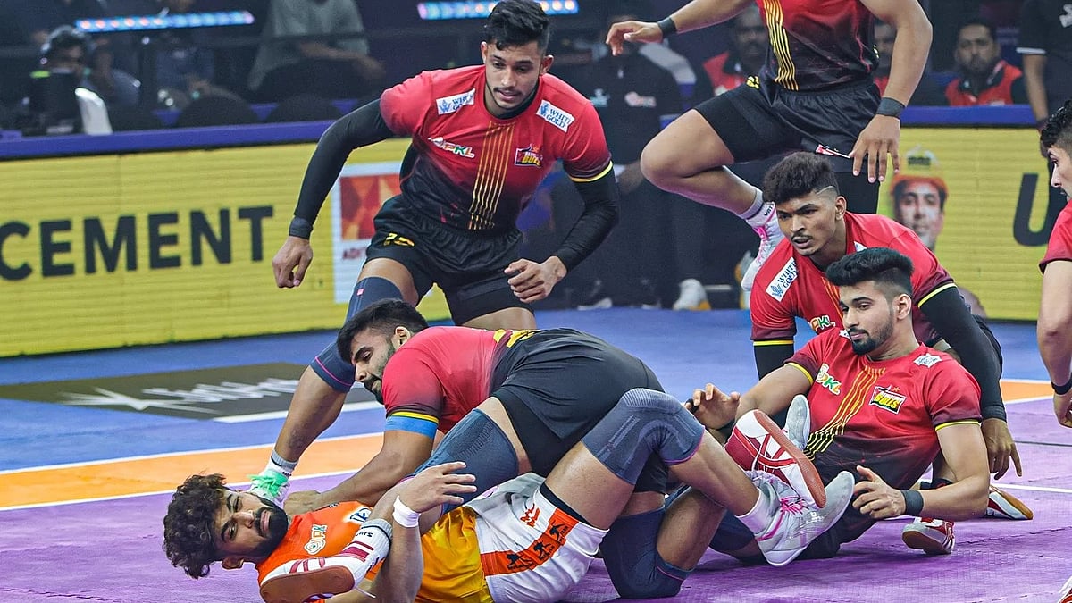 X/ProKabaddi : Puneri Paltan Vs Bengaluru Bulls Pro Kabaddi League 2025 PKL 12 Match 2: Akash Super 10 In Vain As Pune Win Tie-Breaker