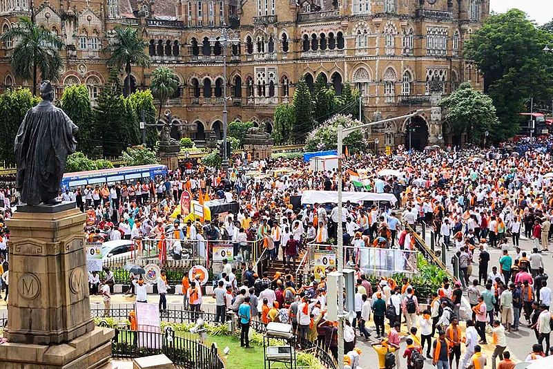 Maratha reservation protest