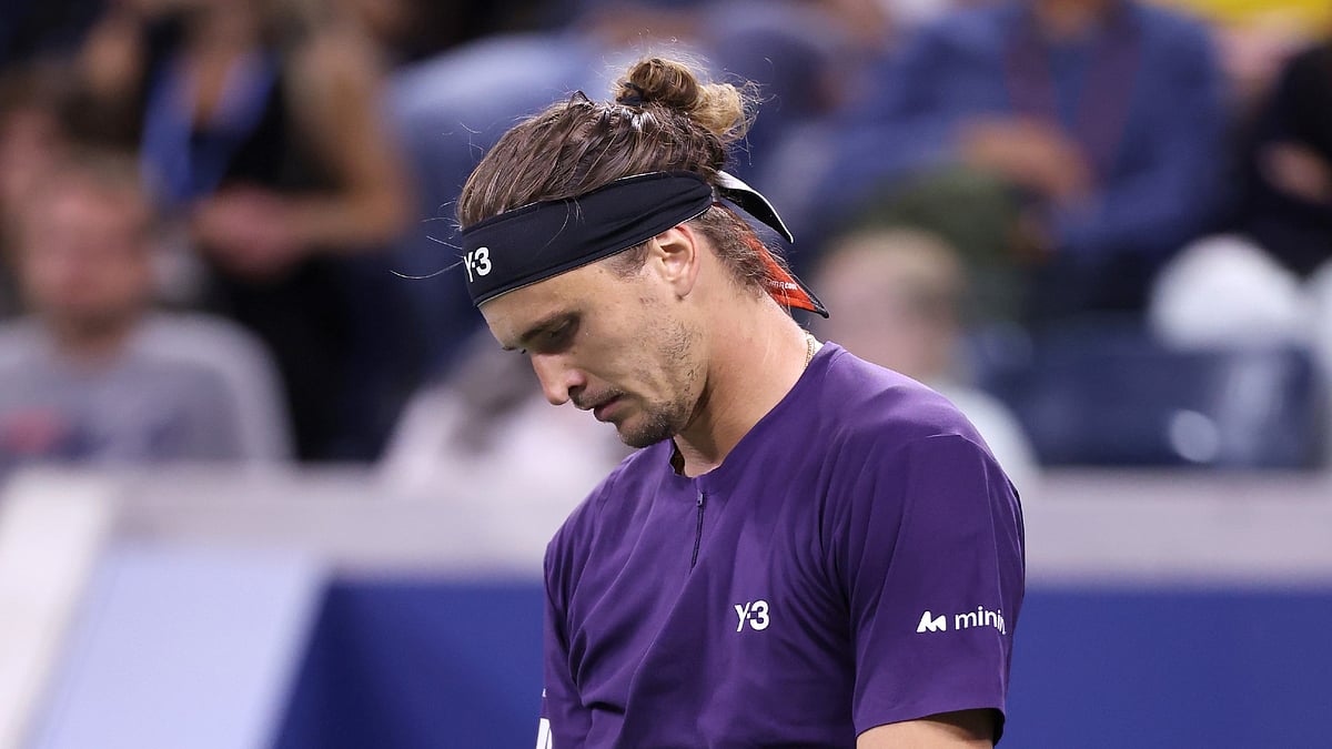 Alexander Zverev has been knocked out of the US Open
