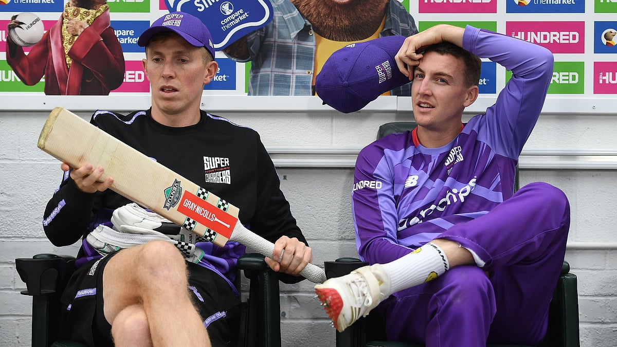 Brook (right) is confident Crawley (left) can break into England's ODI squad