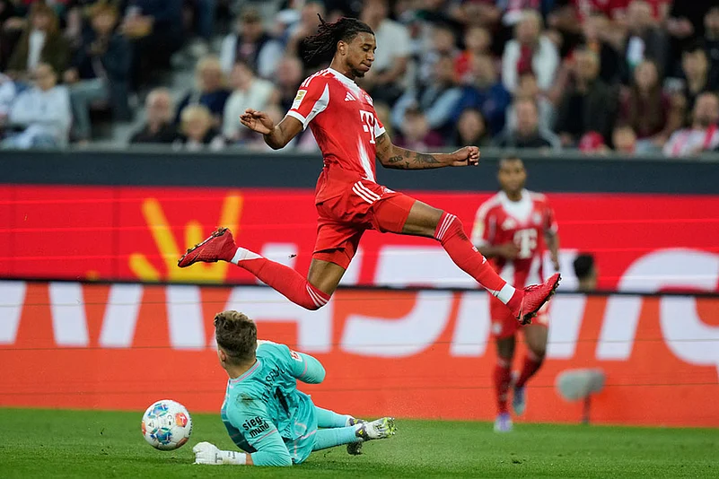 Bundesliga Soccer Match: FC Bayern Munich vs FC Augsburg