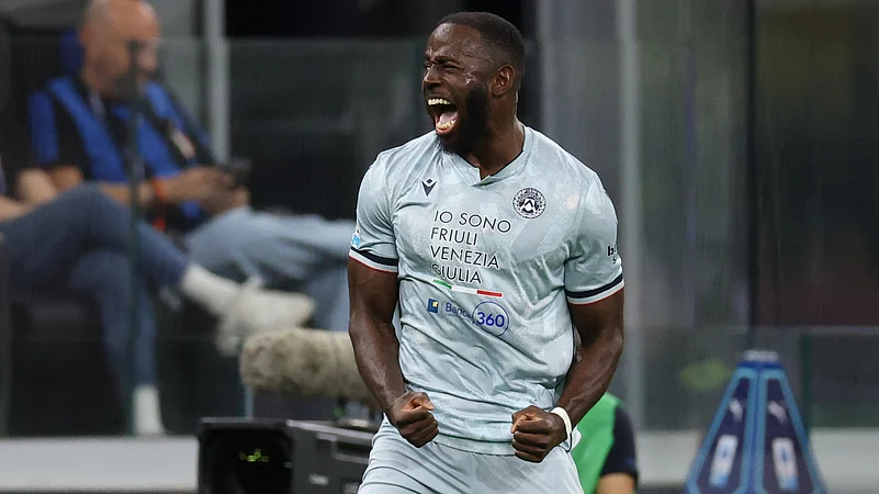 Inter Milan vs Udinese Serie A 2025-26 Keinan Davis