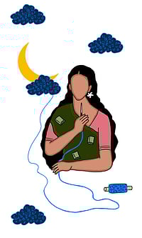 Artwork by Anupriya : The project continues, raising awareness about the under-representation of women in translated literature, advocating for women’s voices and perspectives to be heard, and encouraging translators and publishers across the globe to explore literature from a new vantage point. 