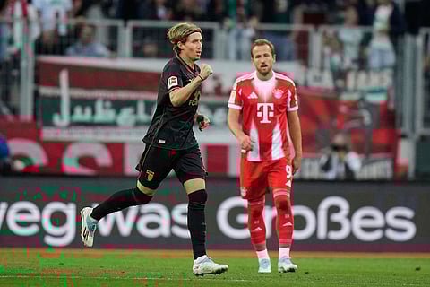 Bundesliga Soccer Match: FC Bayern Munich vs FC Augsburg