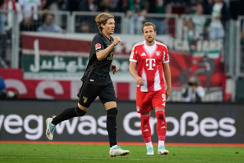 Bundesliga Soccer Match: FC Augsburg vs FC Bayern Munich