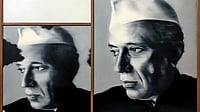 Nehru and Me Artwork by Riyas Komu  