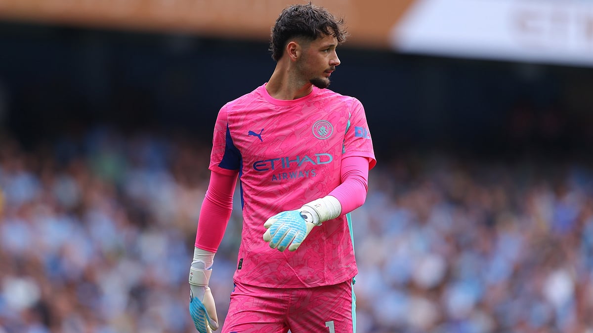 James Trafford has received backing from Pep Guardiola