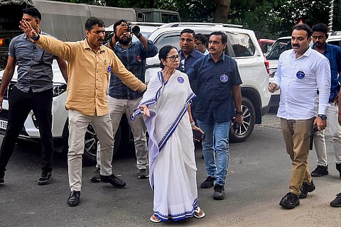 TMC's protest in Kolkata