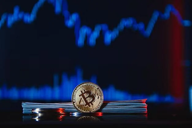 Bitcoin and Stock graph