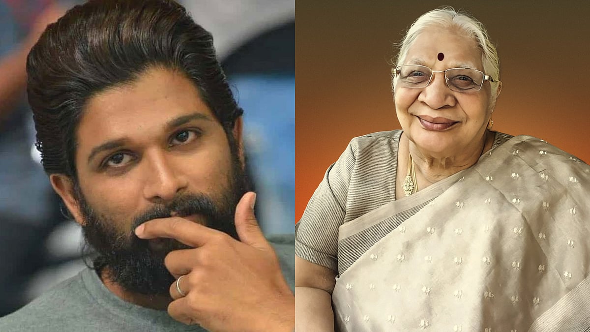 Allu Arjun pens a heartfelt note after the demise of his grandmother - X