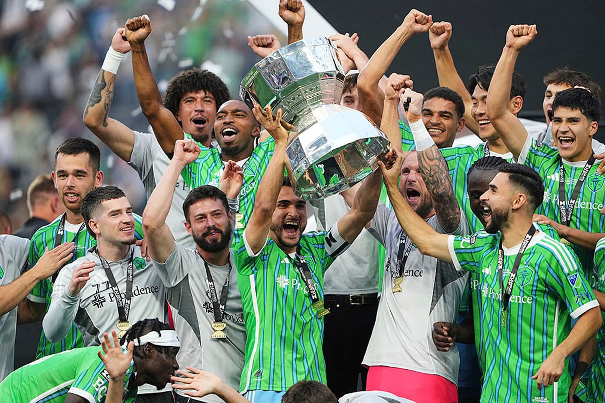 Inter Miami Vs Seattle Sounders, Leagues Cup 2025 Final: Alex Roldan Propels Rave Greens To Victory - In Pics