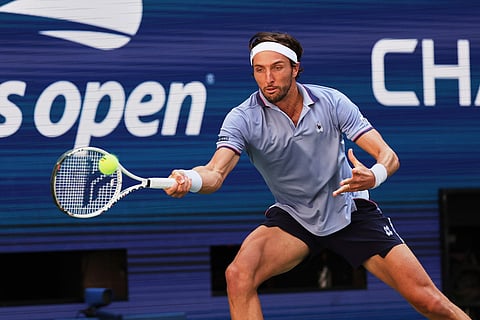 US Open Tennis: Arthur Rinderknech vs Carlos Alcaraz
