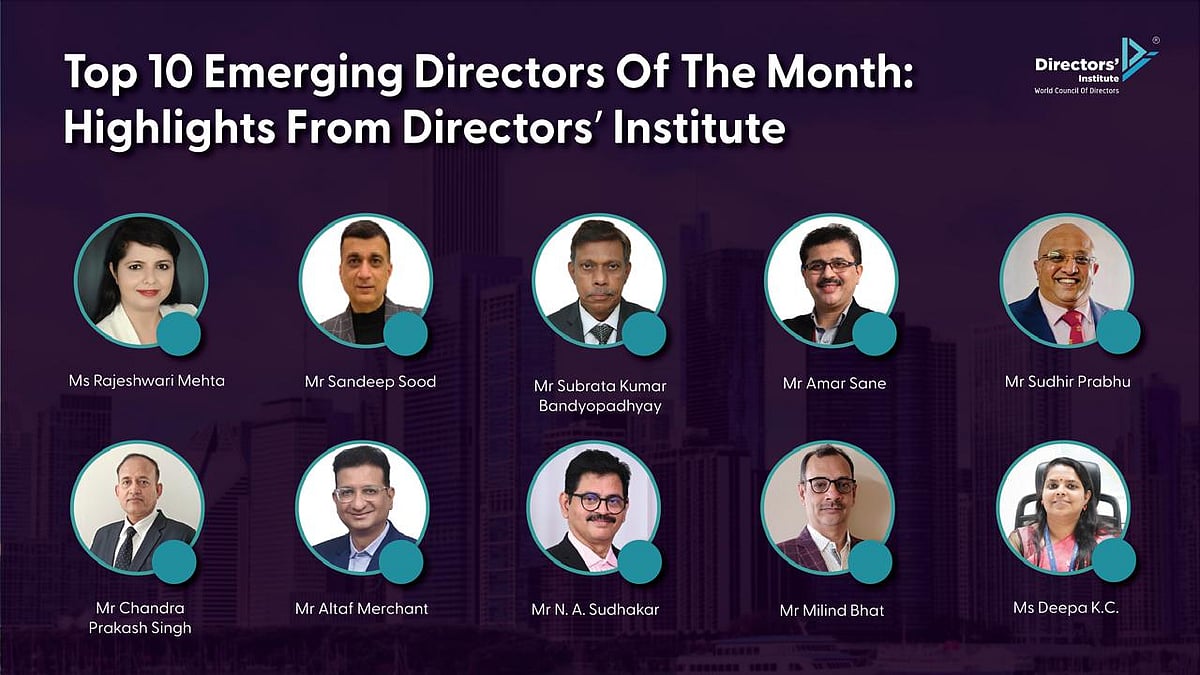 Top 10 Emerging Directors Of The Month: Directors’ Institute Highlights