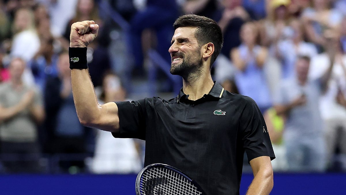 Novak Djokovic is through to the last eight