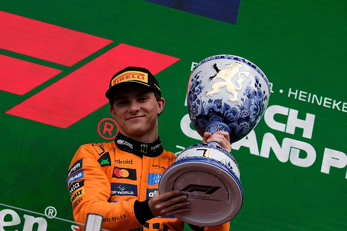 2025 Dutch Formula 1 Grand Prix Auto racing photos_McLaren driver Oscar Piastri