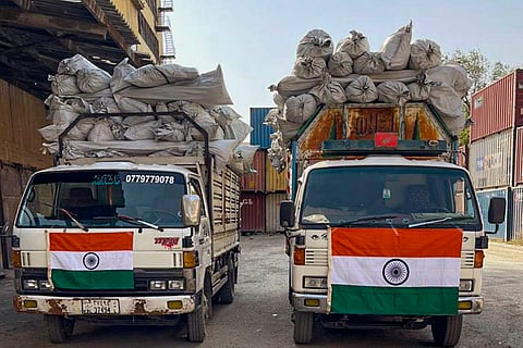 Indian aid to Afghanistan