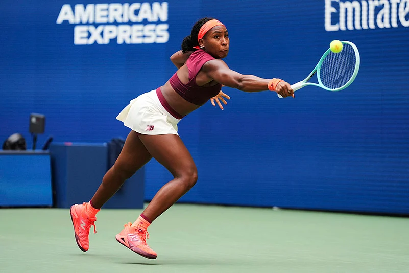 US Open Tennis 2025 fourth round match Naomi Osaka vs Coco Gauff_4