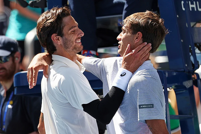 US Open Tennis: Flavio Cobolli vs Lorenzo Musetti