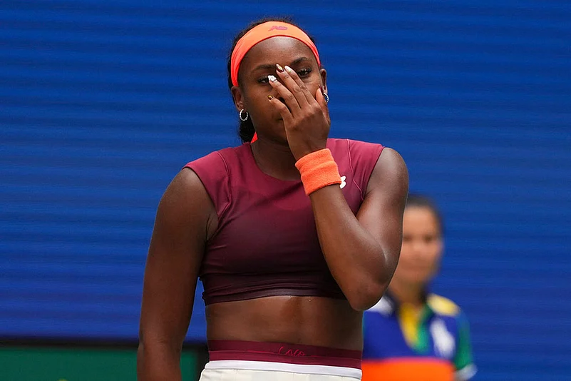 US Open Tennis 2025 fourth round match Naomi Osaka vs Coco Gauff_9