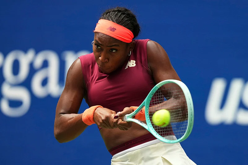 US Open Tennis 2025 fourth round match Naomi Osaka vs Coco Gauff_8