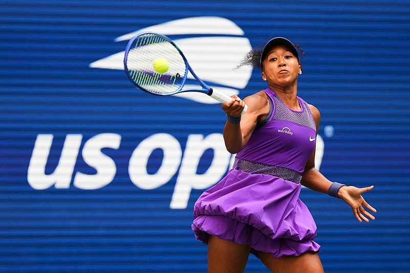 US Open Tennis 2025 fourth round match Naomi Osaka vs Coco Gauff_10
