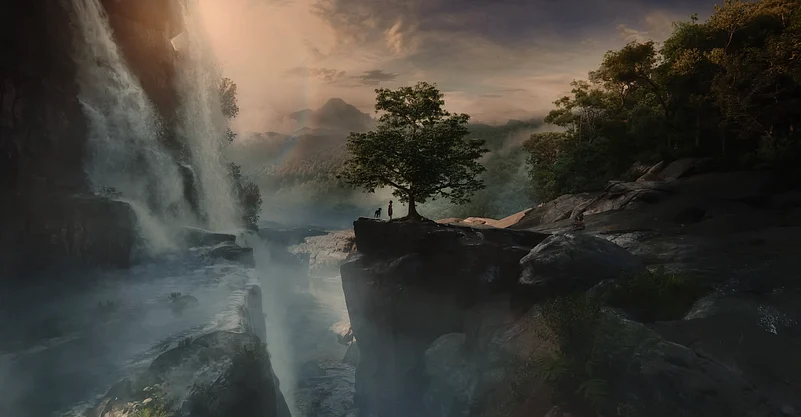 A still from Lokah Chapter 1: Chandra