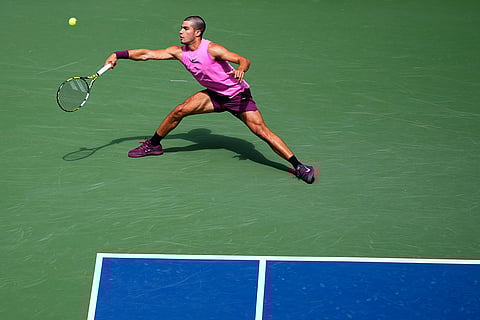 US Open Tennis Championships: Carlos Alcaraz vs Luciano Darderi
