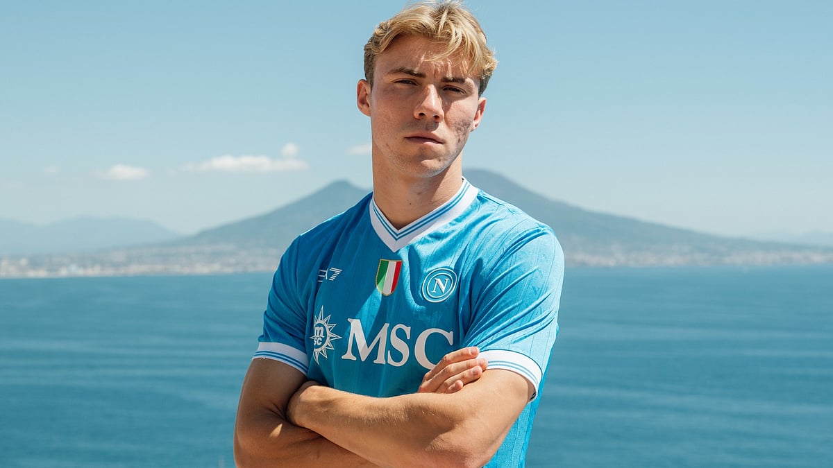 Rasmus Hojlund joined Napoli on loan