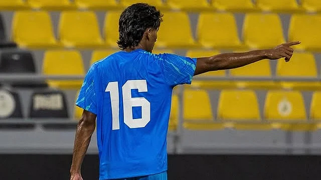 India vs Bahrain AFC U23 Asian Cup 2026 Qualifiers Mohammed Sanan X
