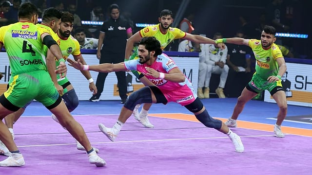 Jaipur Pink Panthers Vs Patna Pirates, PKL 2025: Dhankar’s Super 10 Guides Panthers To Victory - Watch Highlights