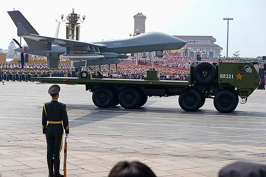 China's Military Parade Showcases Power with Putin and Kim in Attendance