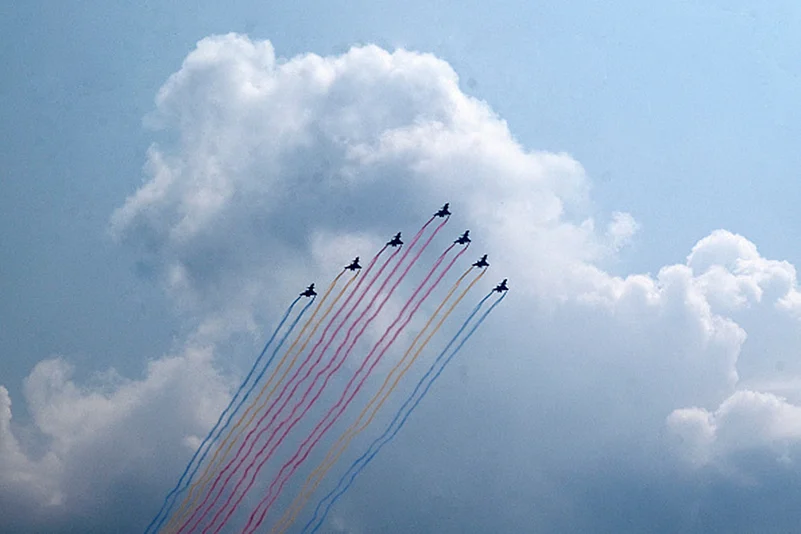 Chinas Victory Day Military Parade photos: Chinese planes