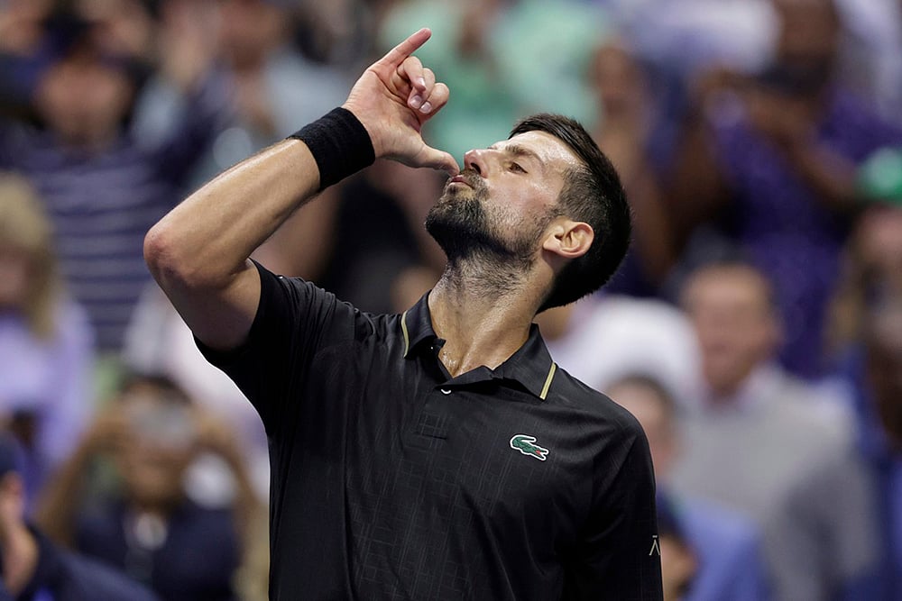 | Photo: AP/Adam Hunger : US Open 2025: Novak Djokovic vs Taylor Fritz