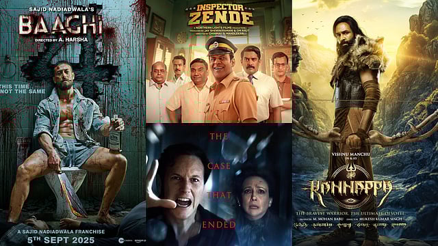 OTT And Theatrical Releases Of The Week (September 1-7): Inspector Zende, Kannappa, Baaghi 4, The Bengal Films And More