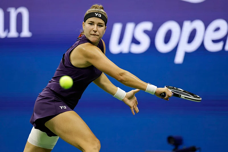 US Open Tennis 2025 quarter-final match Naomi Osaka vs Karolina Muchova_5