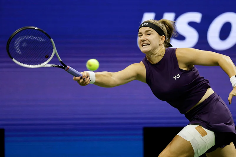 US Open Tennis 2025 quarter-final match Naomi Osaka vs Karolina Muchova_10