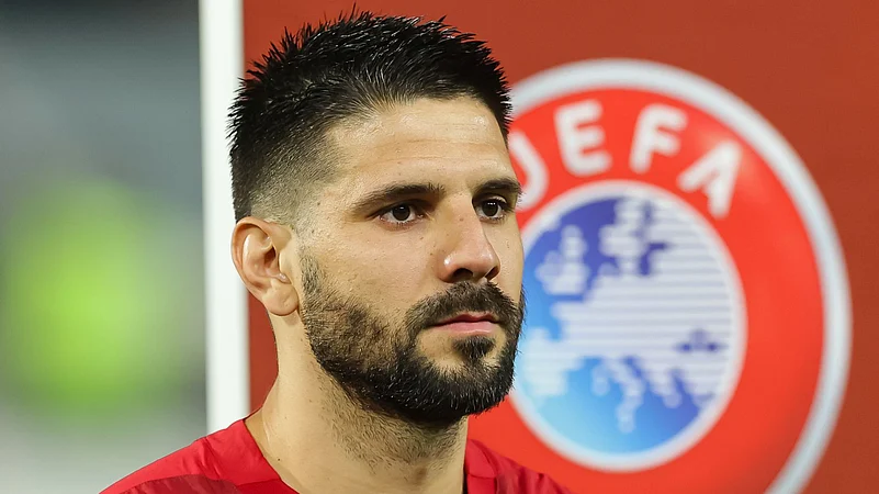 Serbia Aleksandar Mitrovic file photo