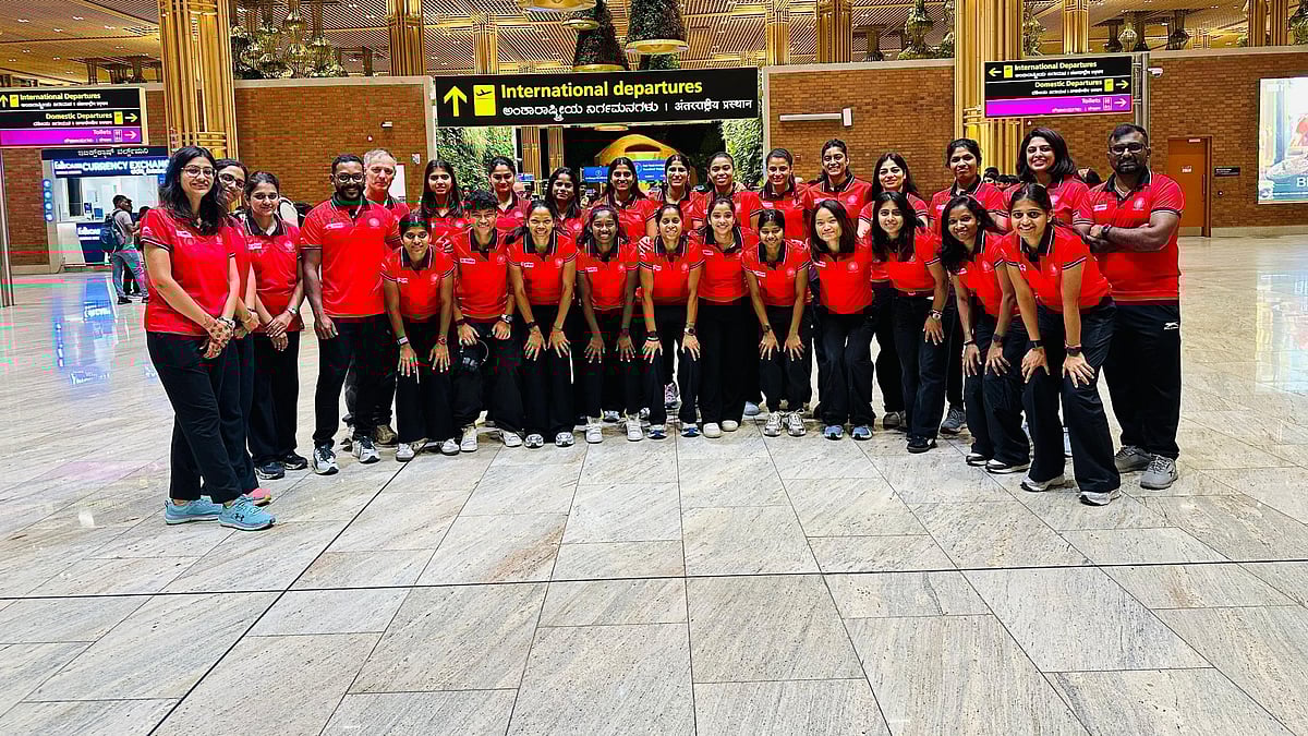 Hockey India : The Indian women's hockey team is in Hangzhou, China for the Asia Cup.