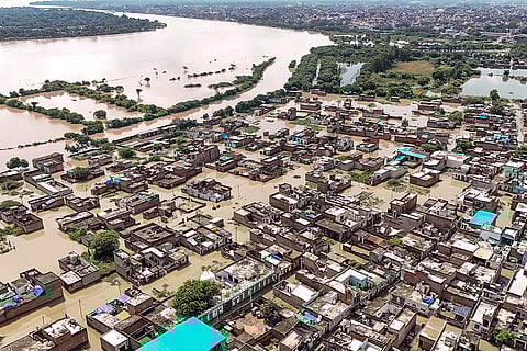 Flood in Mathura
